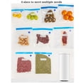thumbnail image 3 of Coofit Sac pour Scelleuse sous Vide Réutilisable 10 Pcs Sac Alimentaire sous Vide Sac de Scellage Alimentaire pour Food Saver, 3 of 10