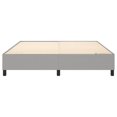 thumbnail image 3 of vidaXL Bed Frame Light Grey 183x213cm California King Fabric, 3 of 5