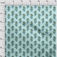 thumbnail image 2 of oneOone Polyester Lycra Fabric Leaves & Floral Block Print Sewing Fabric BTY 56 Inch Wide, 2 of 4