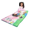 thumbnail image 3 of Gabby's Dollhouse Kid's Sleeping Bag with Duffle Bag, 3 of 7