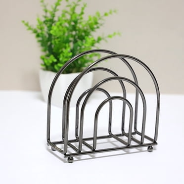 pdqouc Napkin Holder for Table Black Napkin Holders for kitchen, Napkins Holder Dispenser Modern Napkin Holder for Kitchen, Restaurant, Farmhouse, Dinner, Outdoor