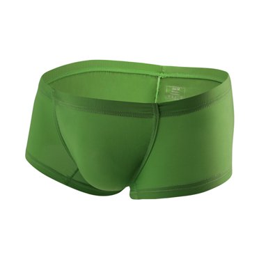 Fridja Mens Ice Silk Boxers Briefs Thin Style Traceless Boxers Business Breathable Summer Comfortable Underwear Classic Multipack Panties