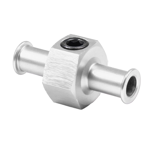 Redempat Simple And Effective Nitrous Pressure Gauge Adapter For Performance Car Owners Seal Gauge T silver 1Set