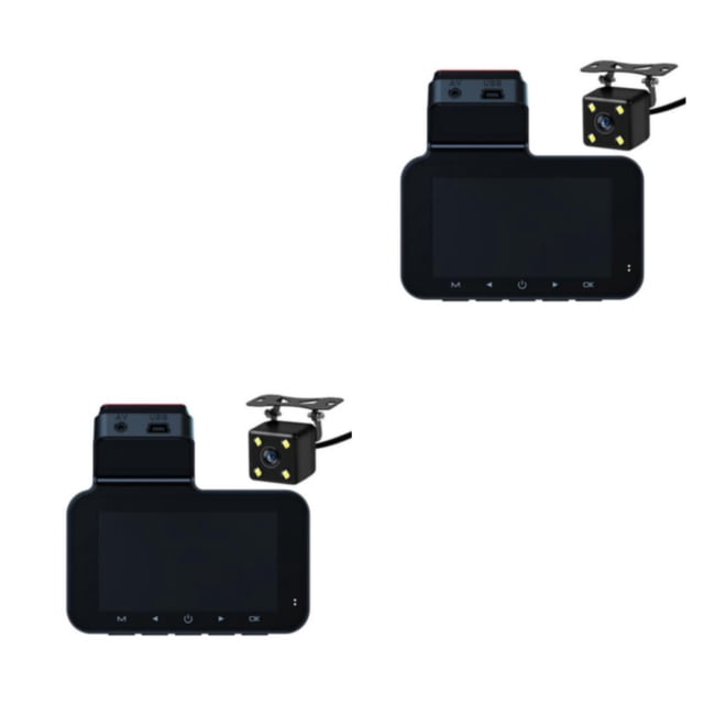 Langgg 1080P Car WiFi DVR Dual Lens Dash Cam Car DVR Night Version WIFI Car DVR Car DVR Night Version Dash 2Set