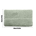 thumbnail image 3 of TopLLC Bathroom Rugs Bathroom Rugs Bath Mat For Back Of Foot Rubbing Thick Soft And Non-Slip Full Wrap Bath Mats Water Absorbent And Washable Bath Rug For Bathroom Shower bath cushion, 3 of 6