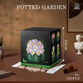 thumbnail image 5 of Garden Purple Yellow Flowers Botanical Collection Set, 182 Pieces Modular Buildings, Decorative Home Office Creative Construction Toy Gifts, 5 of 5