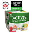 thumbnail image 2 of Activia Probiotic Yogurt, Strawberry/Vanilla, 8x100g, 2 of 8