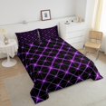 thumbnail image 4 of Erosebridal Futuristic Stripes Bedding Twin Comforter Set, Modern Abstract Down Comforter, Minimalism Room Decor, Breathable, 4 of 8