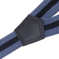 thumbnail image 3 of Buyless Fashion Bretelles Texturées Robustes pour Hommes - Sangles Ajustables de 48 Pouces 1 1/4 Pouces - Forme en Y, 3 of 7