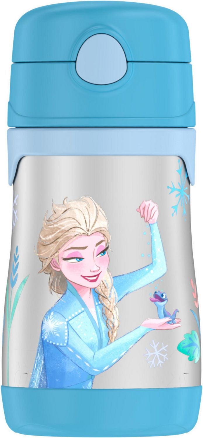 Thermos Kids Bouteille Isotherme avec Paille 10 Oz, Frozen