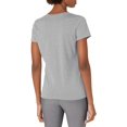 thumbnail image 4 of Hanes T-Shirt Col en V pour Femmes X-Temp, 2TG, Acier Clair, 4 of 4