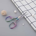 thumbnail image 2 of Scissors for Office Vintage Stainless Steel Electroplated Scissors Retro Carved Scissors Stitch Thread Ends Home Scissors Office Scissors Stainless Steel Scissors, 2 of 3