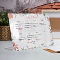 thumbnail image 4 of RKSTN Tableau d'Affichage Acrylique de Bureau Plan de Semaine Mémo Tableau Effaçable Transparent Tableau d'Écriture de Messages Mémo Rappel Tableau d'Affichage/marqueur 3 ml, 4 of 7