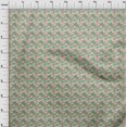 thumbnail image 4 of oneOone Cotton Poplin Twill Sea Green Fabric Leaves Fabric For Sewing Printed Craft Fabric By The Yard 56 Inch Wide, 4 of 5