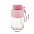 thumbnail image 3 of 5Pink Portable Blender Juicer Extractor Usb Rechargeable 1000Ml Capacity 10 Blades For Smoothies Shakes Ice Crushing Travel Bottle With Lid Straw Included, 3 of 8