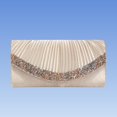 thumbnail image 2 of Sentmoon Women's Handbags Purses Valentine's Day Gift Women's Wrinkled Rhinestone A Fashionable and Versatile Spring/Summer Style for Banquets and Weddings Featuring Sequins Sparkles and A Chain., 2 of 10