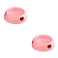 thumbnail image 4 of Maytalsory Environmentally Friendly Choice For Pet S Feeding Plastic Dog Bowl And Multiple pink large size 2Set, 4 of 6