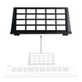 thumbnail image 1 of Music Keyboard Music Stand Portable Electronic Keyboard Music Score Stand Sheet Musical Instrument Accessories for Teaching Concerts Rehearsals Piano Music Stand, 1 of 6