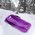 thumbnail image 3 of koolsoo Heavy Duty Toboggan Sledding Kids Sledge Sleigh with Brake Pull Rope Hole Winter, 3 of 9