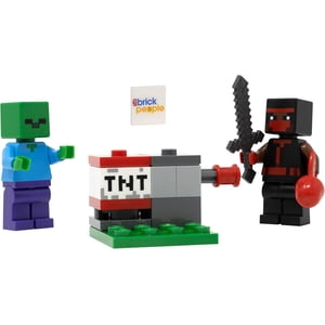 LEGO Minecraft: Ninja avec Zombie et TNT Le lanceur Combo Pack - 6+