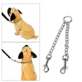 thumbnail image 4 of Double Head Pet Pulling Rope Dog Puppy Stainless Iron Chain Strap Pet Supplies, 4 of 5