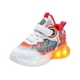 thumbnail image 1 of YOUSNH Chaussures Lumineuses à DEL pour Filles, Chaussures de Marche pour Tout-Petits, Chaussures Décontractées pour Filles, Enfants, Bébé, Chaussures pour Garçons, Rouge 12, 1 of 7