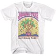 thumbnail image 1 of National Parks Joshua Tree Colorful White Adult T-Shirt, 1 of 2