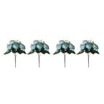 thumbnail image 2 of Youkk 2pcs Easy To Clean – Realistic Appearance – Artificial Flowers For Wedding blue 2Set, 2 of 6