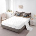 thumbnail image 3 of YST Bear Hunting Comforter Set, Rustic Farmhouse Decor, 7-Piece, King, 3 of 5
