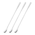 thumbnail image 1 of Unique Bargains Long Handle Spoon, 3Pcs 10.24-Inch Stainless Steel Cocktail Stirring Spoons for Mixing, Drink (Silver), 1 of 7