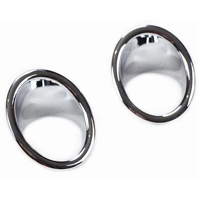 Couvre-lampe de Brouillard avant Chrome 2 Pcs pour Ford Explorer 2011-2015