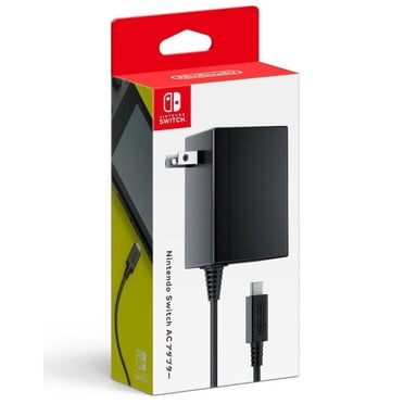 Chargeur pour Nintendo Switch, Prend en Charge la Station d'Accueil TV, Adaptateur d'Alimentation CA pour Nintendo Switch & Lite, Chargeur Mural avec USB Type‐C
