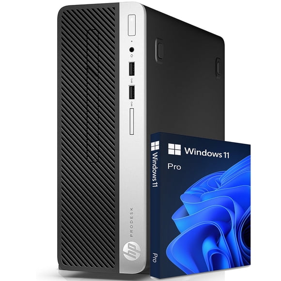 HP ProDesk 400 G5 SFF High Performance Desktop PC, Black/Silver |Intel Core 8th Gen Processor upto 3.60 GHz, 256GB SSD + 1TB HDD , 16GB DDR4 RAM, Windows 11 Pro-A Grade