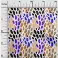 thumbnail image 2 of oneOone Polyester Spandex Purple Fabric Block Craft Projects Decor Fabric Printed By The Yard 56 Inch Wide-AY, 2 of 6