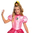 thumbnail image 3 of Child Girls Super Mario Bros. Princess Peach Classic Costume, 3 of 5