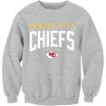 thumbnail image 1 of NFL Kansas City Chiefs Chiefs Logo Sport-Grey X-Large Crew Fleece, 1 of 4