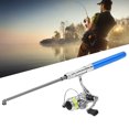 thumbnail image 3 of Fishing Portable Mini Pen Shape Fishing Rod Pole Pocket Retractable Fishing Rod with Reel Wheel, 3 of 8