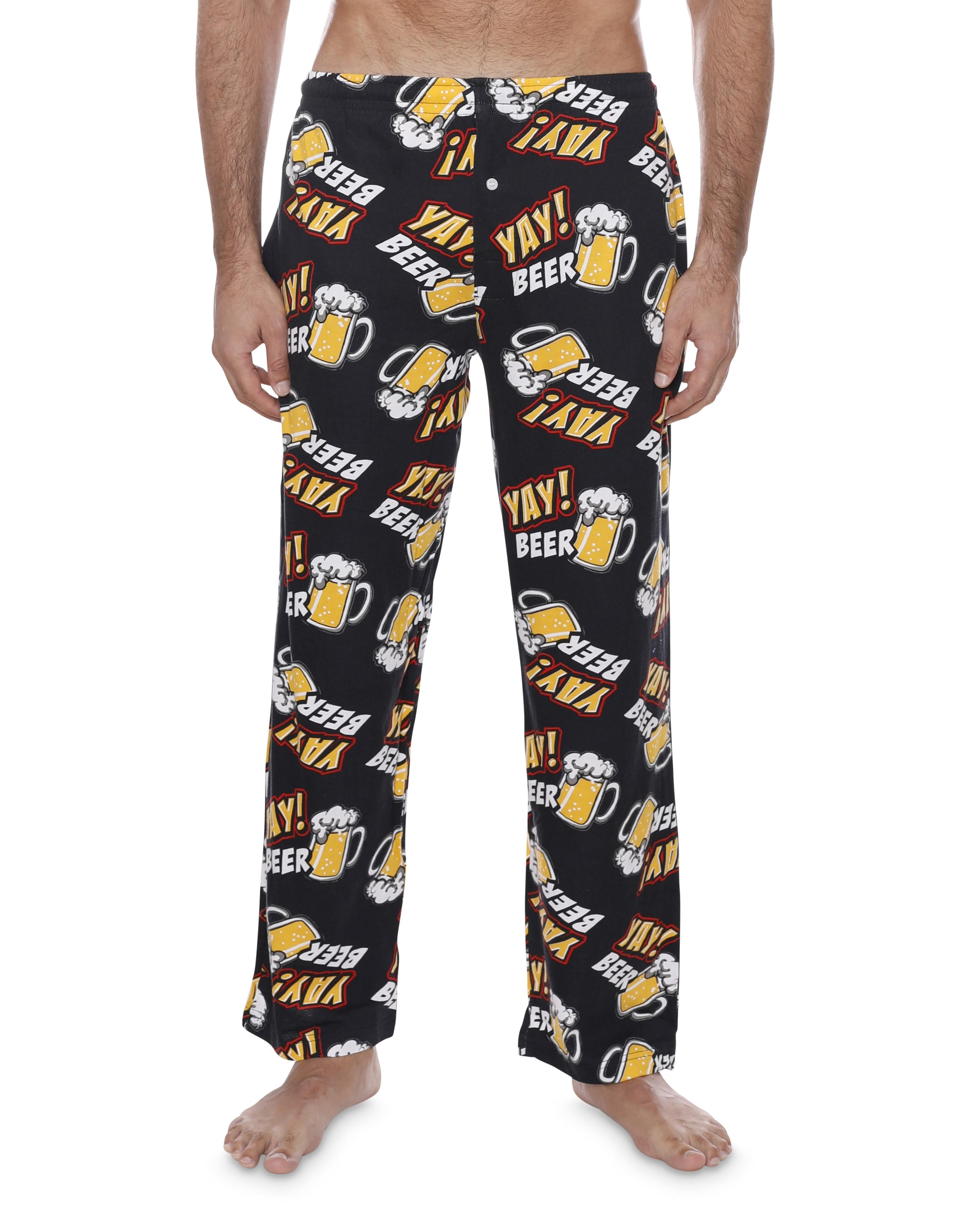 Fun Prints Men's Pajama Lounge Pants Sleepwear Boxers