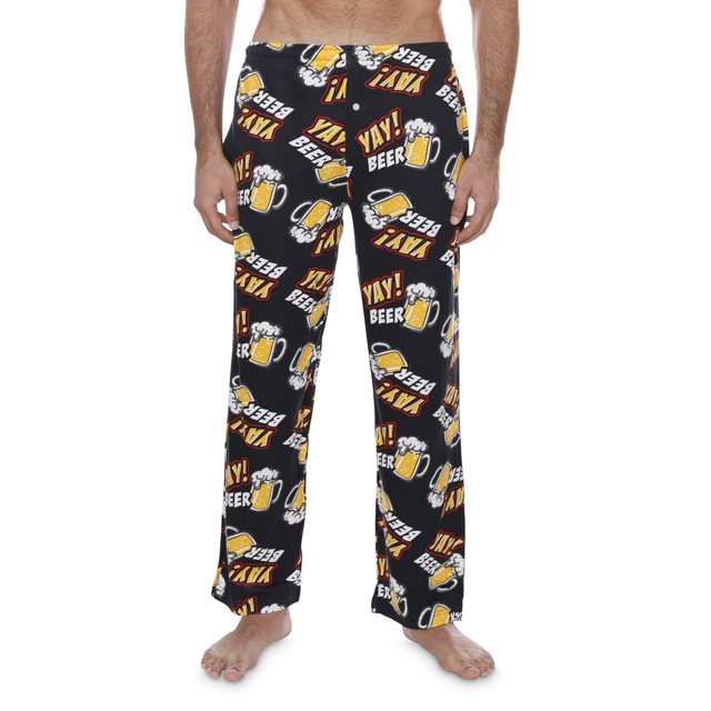 Men's Fun Lounge Pants Boxers Printed Pajama Graphic Pants Loungewear