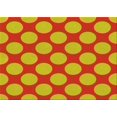 thumbnail image 1 of Ahgly Company Tapis Rectangulaire Lavable en Machine Intérieur Transitionnel Néon Rouge, 2 Pieds x 4 Pieds, 1 of 7
