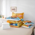 thumbnail image 5 of YST Capybara Comforter Set King Bed in a Bag 7Pcs, Colorful Gifts for Capybara Lovers, Polyester Bedding Set, 5 of 5