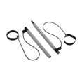 thumbnail image 2 of jinwen 2 Sections Pilates Bar Exercise Stick for Power Lifting Indoor Outdoor Squat Gray, 2 of 9