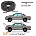 thumbnail image 4 of Unique Bargains 2.5inch Front Suspension Leveling Lift Kit for GMC 1500 4WD 2007-2017, 4 of 10