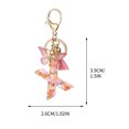 thumbnail image 2 of TopLLC New English Letter Keychain Hanger Car Keychain Bag Accessories Suspension components, 2 of 2