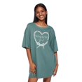 thumbnail image 1 of No Boundaries Women's Sleep Shirt, 1 of 6