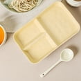 thumbnail image 4 of EGNMCR Kitchen Gadgets, Kitchen Appliances, Kitchen Accessories, Kitchen Products Home Delicate Tableware Plates Compartmentalized Restaurant Plates Ceramic Dinner Plates Snack Plates Dinner Plates, 4 of 6