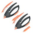 thumbnail image 1 of Oleegame 2PC Garlic Press Fruit Peeler Hammer Meat Machine Multifunction Kitchen Tool Crusher Manual Garlic Press Kitchen Gadgets, 1 of 9