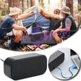 thumbnail image 2 of Usb Mini Computer Audio Card Speaker With Small Design For Laptop Desktop Pc External Amplifier Outdoor Party Color Standard Plastic Material, 2 of 8