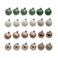 thumbnail image 1 of Holiday Time 24 Count Shatterproof Ornaments-White/Champagne/Blush/Light Green, 1 of 4