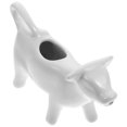 thumbnail image 2 of Ceramic Milk Kettle Lovely Animal Shaped Sauce Cup Coffee Pull Flower Cup, 2 of 8